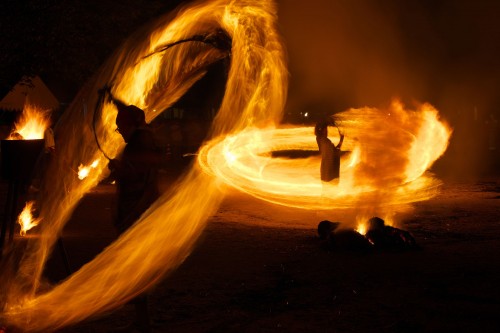 Flame dance